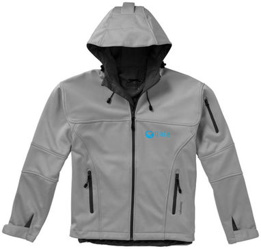 Куртка софтшел Match, цвет серый  размер S - 33306901- Фото №2