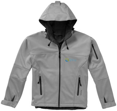 Куртка софтшел Match, цвет серый  размер S - 33306901- Фото №3