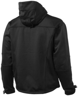 Куртка софтшел Match, цвет сплошной черный  размер S - 33306991- Фото №5