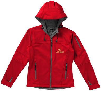 Женская куртка софтшел Match, цвет красный  размер S - 33307251- Фото №2