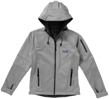 Женская куртка софтшел Match, цвет серый  размер S - 33307901- Фото №3