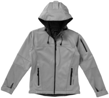 Женская куртка софтшел Match, цвет серый  размер S - 33307901- Фото №4