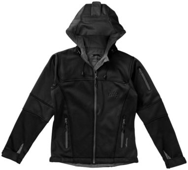 Женская куртка софтшел Match, цвет сплошной черный  размер S - 33307991- Фото №3
