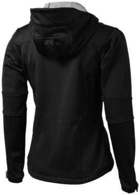 Женская куртка софтшел Match, цвет сплошной черный  размер XXL - 33307995- Фото №5