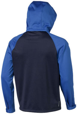 Куртка софтшел Challenger, цвет темно-синий, небесно-голубой  размер S - 33331491- Фото №6