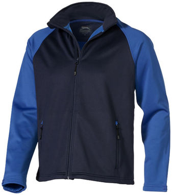 Куртка софтшел Challenger, цвет темно-синий, небесно-голубой  размер S - 33331491- Фото №8