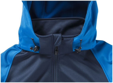 Куртка софтшел Challenger, цвет темно-синий, небесно-голубой  размер S - 33331491- Фото №10