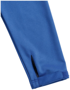 Куртка софтшел Challenger, цвет темно-синий, небесно-голубой  размер S - 33331491- Фото №11
