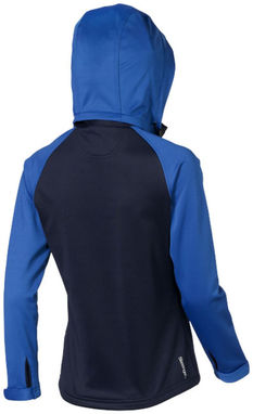 Жіноча куртка софтшел Challenger, колір темно-синій, небесно-блакитний  розмір S - 33332491- Фото №4