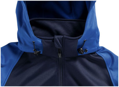 Женская куртка софтшел Challenger, цвет темно-синий, небесно-голубой  размер S - 33332491- Фото №8