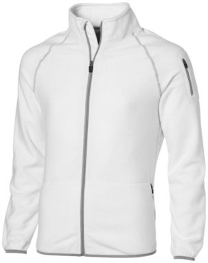 Микрофлисовая куртка Drop Shot с застежкой-молнией на всю длину, цвет белый  размер XXL - 33486015- Фото №1