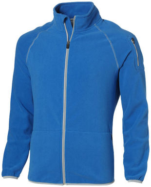 Микрофлисовая куртка Drop Shot с застежкой-молнией на всю длину, цвет небесно-голубой  размер S - 33486421- Фото №1