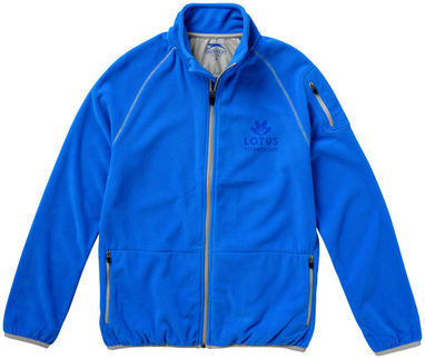 Мікрофлісова куртка Drop Shot із застібкою-блискавкою на всю довжину, колір небесно-блакитний  розмір S - 33486421- Фото №3