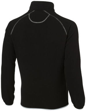 Мікрофлісова куртка Drop Shot із застібкою-блискавкою на всю довжину, колір суцільний чорний  розмір XXL - 33486995- Фото №5
