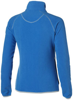 Женская микрофлисовая куртка Drop Shot с застежкой-молнией на всю длину, цвет небесно-голубой  размер L - 33487423- Фото №5