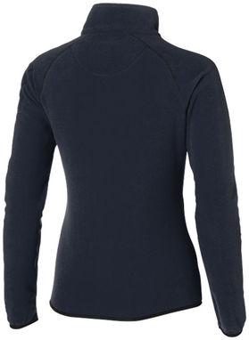 Женская микрофлисовая куртка Drop Shot с застежкой-молнией на всю длину, цвет темно-синий  размер S - 33487491- Фото №5