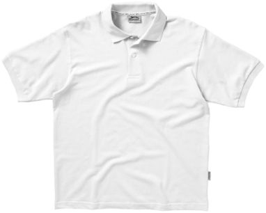 Сорочка поло з короткими рукавами Forehand, колір білий  розмір S - 33S01011- Фото №3