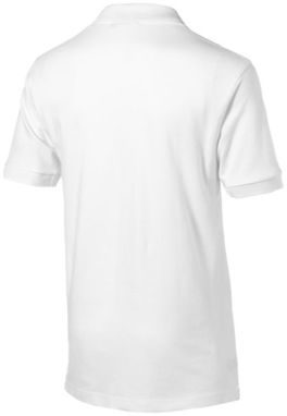 Сорочка поло з короткими рукавами Forehand, колір білий  розмір S - 33S01011- Фото №4