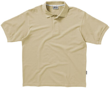 Рубашка поло с короткими рукавами Forehand, цвет хаки  размер S - 33S01121- Фото №4