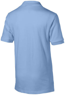Рубашка поло с короткими рукавами Forehand, цвет светло-синий  размер S - 33S01401- Фото №5