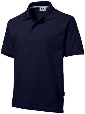 Рубашка поло с короткими рукавами Forehand, цвет темно-синий  размер M - 33S01492- Фото №1