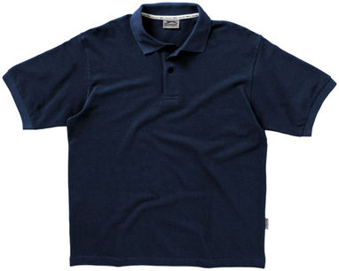 Рубашка поло с короткими рукавами Forehand, цвет темно-синий  размер M - 33S01492- Фото №4
