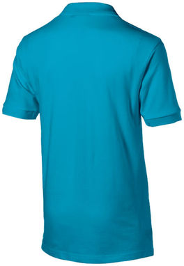 Рубашка поло с короткими рукавами Forehand, цвет аква  размер S - 33S01511- Фото №5