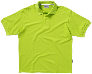 Рубашка поло с короткими рукавами Forehand, цвет зеленое яблоко  размер M - 33S01722- Фото №3