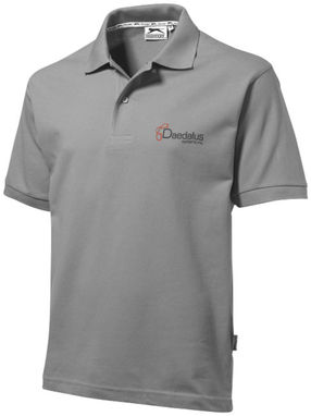 Рубашка поло с короткими рукавами Forehand, цвет серый  размер XXXL - 33S01906- Фото №2