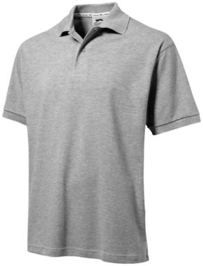 Рубашка поло с короткими рукавами Forehand, цвет серый  размер XXXL - 33S01966- Фото №1