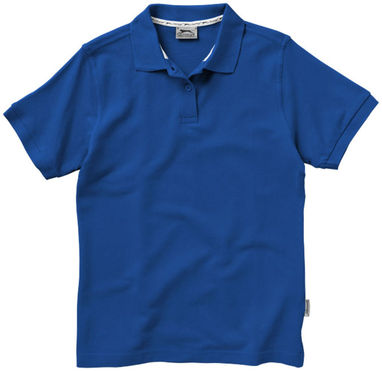 Жіноча сорочка поло з короткими рукавами Forehand, колір класичний синій  розмір M - 33S03472- Фото №4