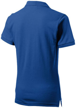 Жіноча сорочка поло з короткими рукавами Forehand, колір класичний синій  розмір M - 33S03472- Фото №5