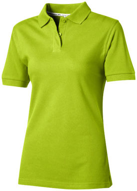 Жіноча сорочка поло з короткими рукавами Forehand, колір зелене яблуко  розмір S - 33S03721- Фото №1