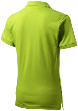 Жіноча сорочка поло з короткими рукавами Forehand, колір зелене яблуко  розмір S - 33S03721- Фото №5