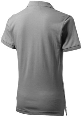 Жіноча сорочка поло з короткими рукавами Forehand, колір сірий  розмір S - 33S03901- Фото №5