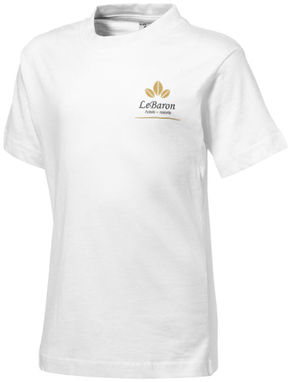 Детская футболка с короткими рукавами Ace, цвет белый  размер 104 - 33S05011- Фото №2