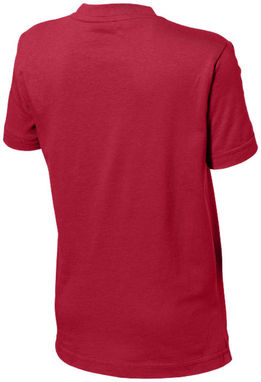 Дитяча футболка з короткими рукавами Ace, колір темно-червоний  розмір 104 - 33S05281- Фото №5