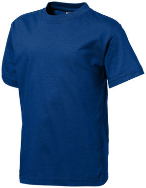 Детская футболка с короткими рукавами Ace, цвет синий классический  размер 104 - 33S05471- Фото №1