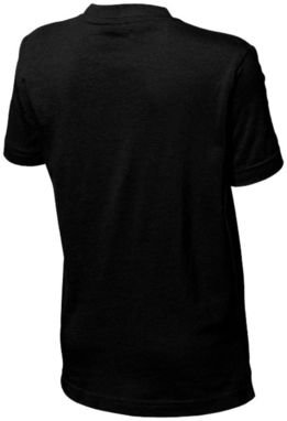 Дитяча футболка з короткими рукавами Ace, колір суцільний чорний  розмір 140 - 33S05994- Фото №4