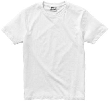 Женская футболка с короткими рукавами Ace, цвет белый  размер L - 33S23013- Фото №4