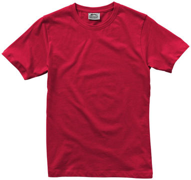 Женская футболка с короткими рукавами Ace, цвет темно-красный  размер L - 33S23283- Фото №4