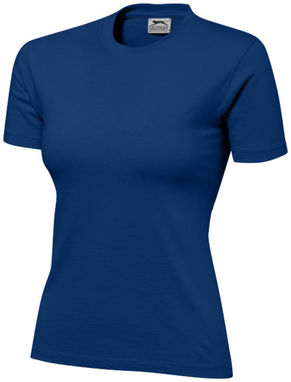 Жіноча футболка з короткими рукавами Ace, колір класичний синій  розмір S - 33S23471- Фото №1