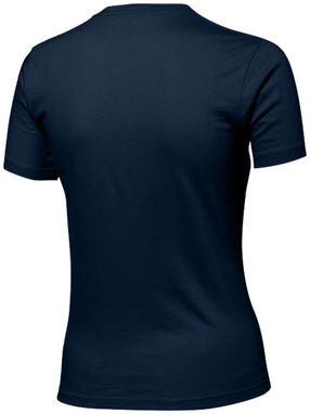 Жіноча футболка з короткими рукавами Ace, колір темно-синій  розмір S - 33S23491- Фото №5