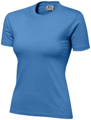 Жіноча футболка з короткими рукавами Ace, колір аква  розмір S - 33S23511- Фото №1
