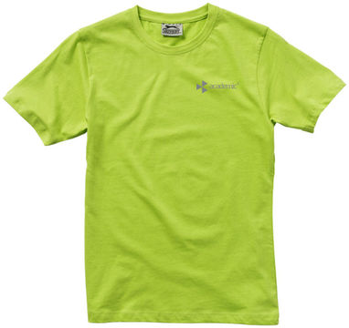 Женская футболка с короткими рукавами Ace, цвет зеленое яблоко  размер S - 33S23721- Фото №2