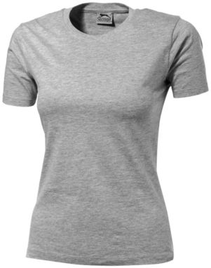Женская футболка с короткими рукавами Ace, цвет серый  размер S - 33S23961- Фото №1