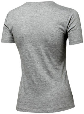 Жіноча футболка з короткими рукавами Ace, колір сірий  розмір S - 33S23961- Фото №4