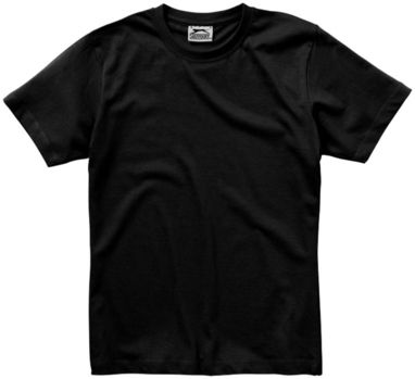 Жіноча футболка з короткими рукавами Ace, колір суцільний чорний  розмір S - 33S23991- Фото №3