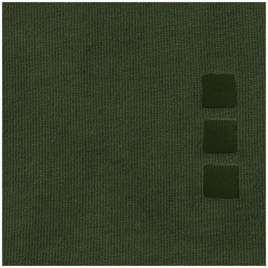 Футболка с короткими рукавами Nanaimo, цвет зеленый армейский  размер XL - 38011704- Фото №7