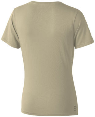 Жіноча футболка з короткими рукавами Nanaimo, колір хакі  розмір S - 38012051- Фото №5